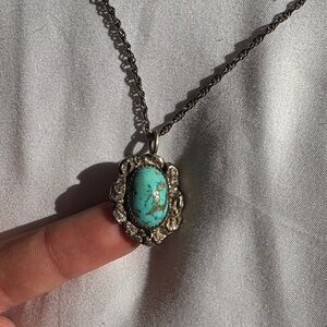 Turquoise Pendant Necklace